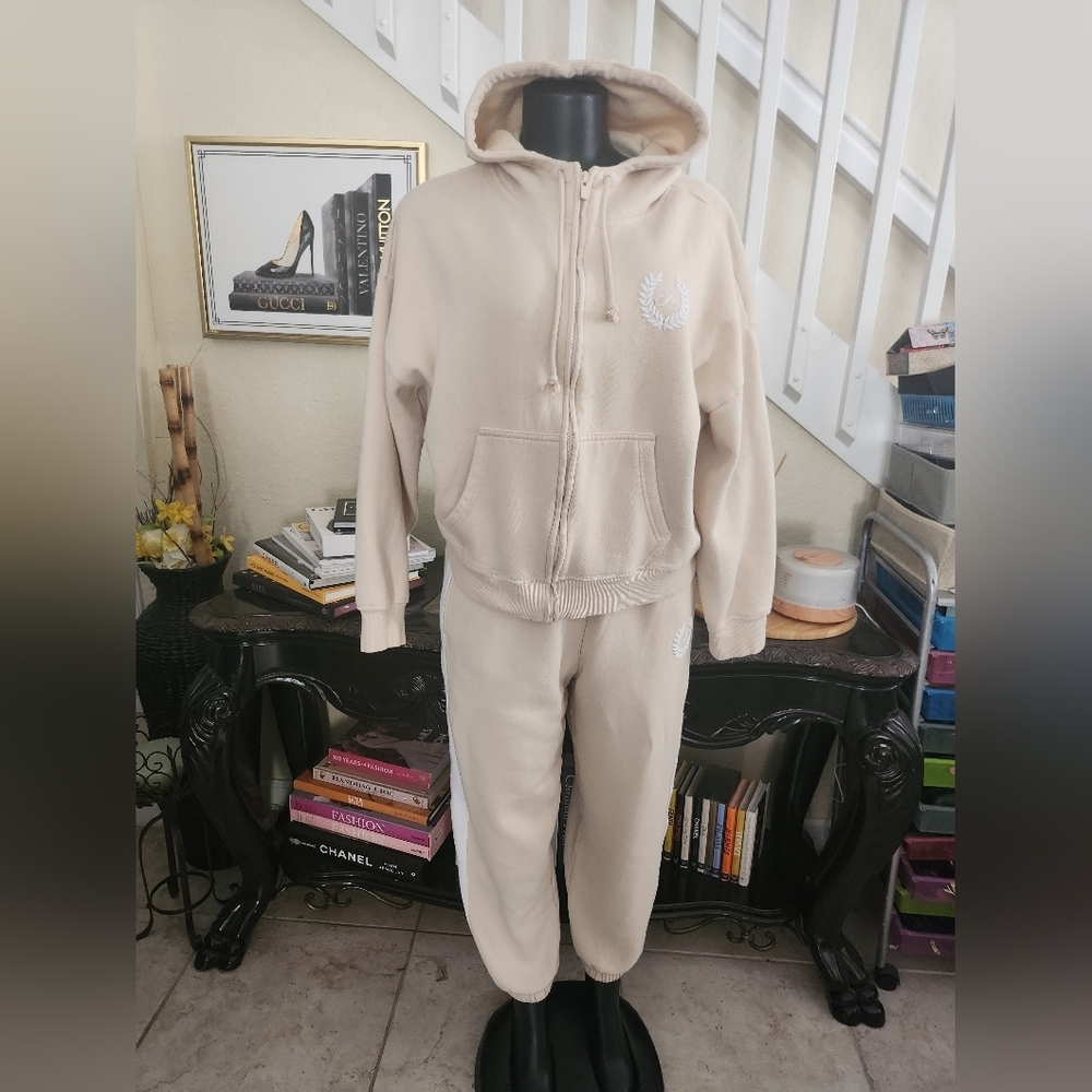 PINK Victoria's Secret hoodie & pants set size M